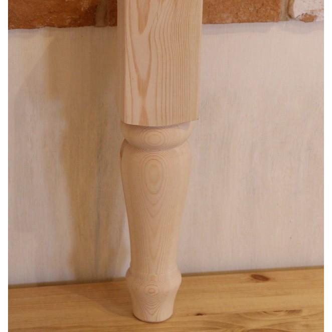 ロクロ脚 80角 H390mm】ローテーブル こたつ 机 デスク テーブル脚