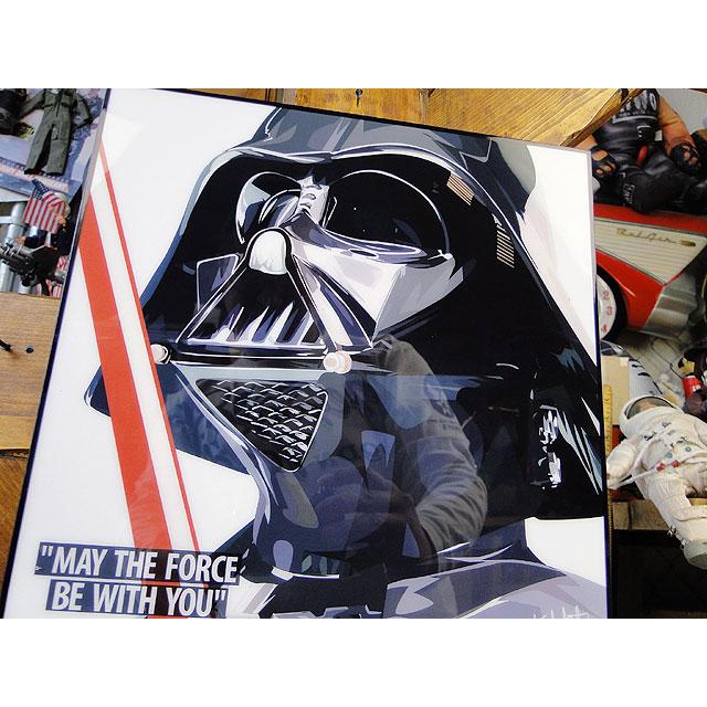 映画 スターウォーズ ポップアートフレーム （ダース・ベイダー/TYPE3