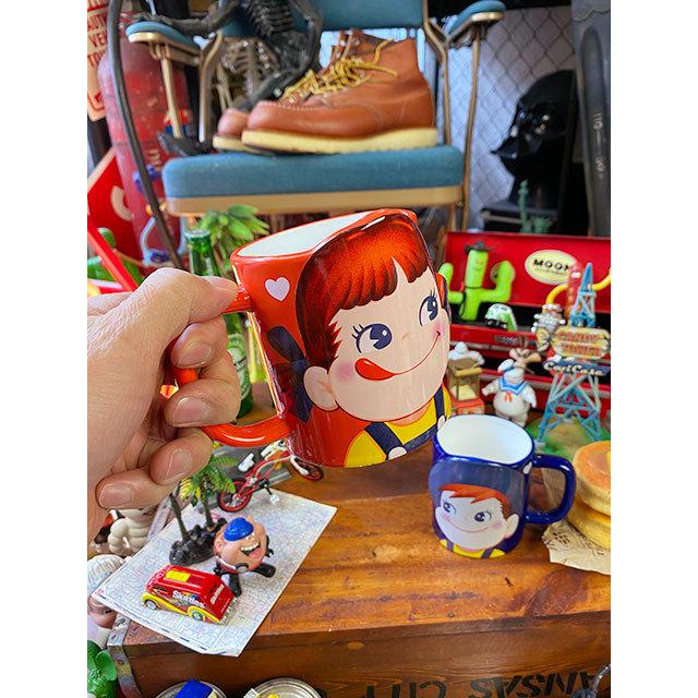 不二家 ペコちゃんポコちゃん ペアマグカップ 2個セット □ アメリカン