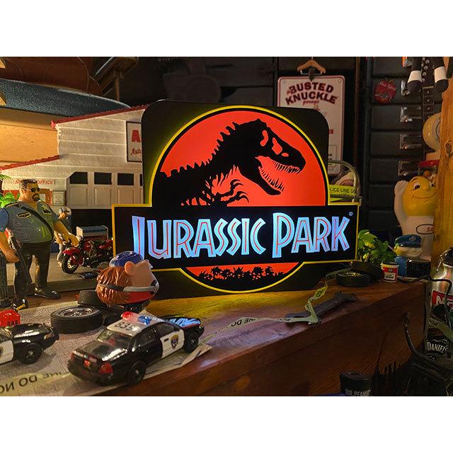 映画 ジュラシックパーク ロゴ 3Dライトボックス 爆買 : アメリカン