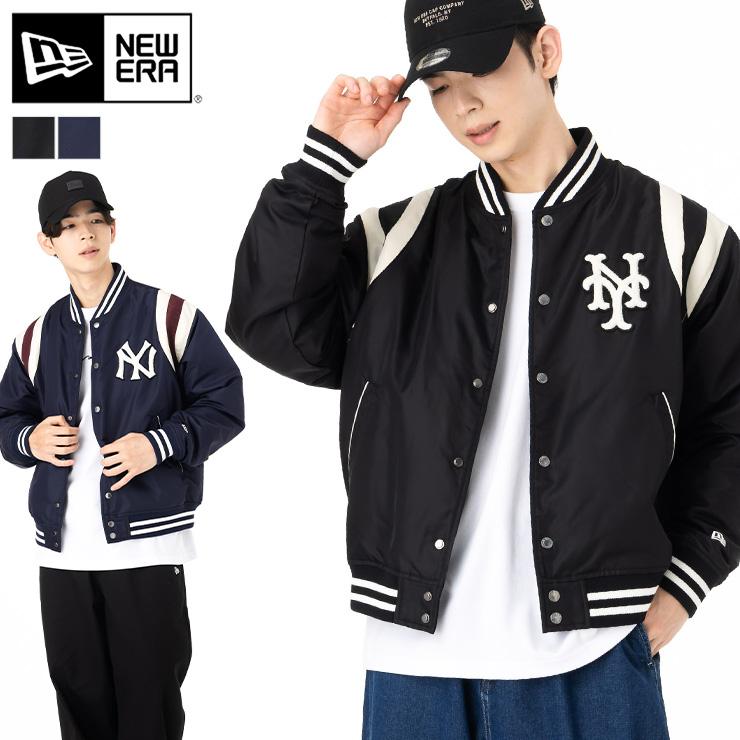 NEW ERA（ニューエラ） バーシティージャケット スタジャン MLB