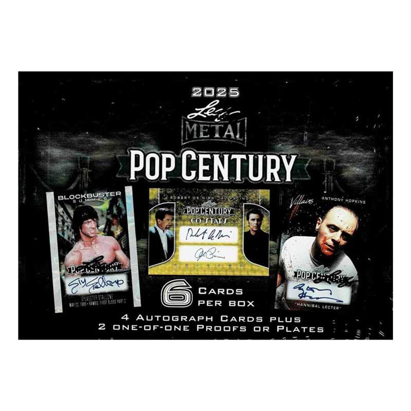 2025 Leaf Metal Pop Century Trading Cards ボックス (Box) 4/25入荷