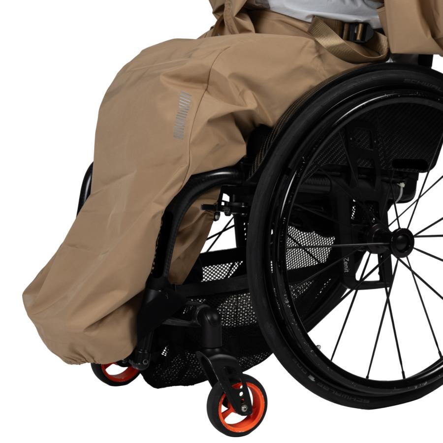 ケアウィル] レインウェア【ひざかけのみ】車椅子、防寒、上下分離