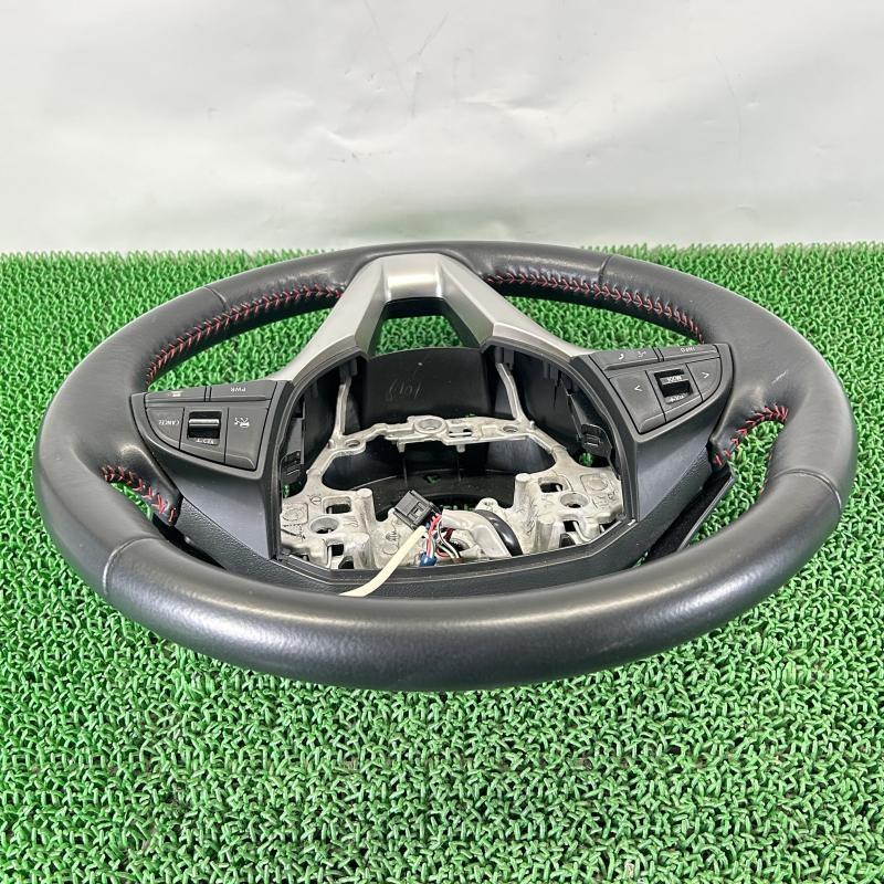 スペーシアカスタム MK53S【ステアリング ハンドル レザー】パドル