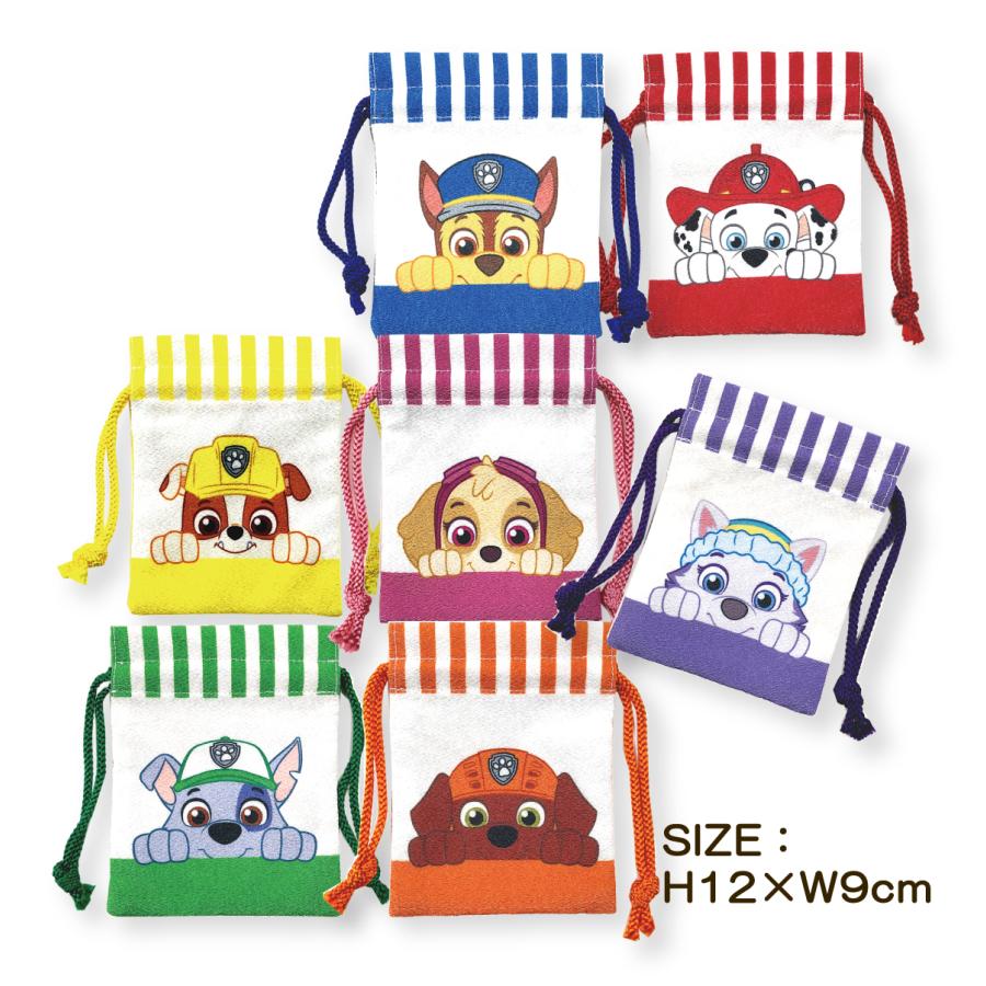 巾着 ミニ巾着 小物入れ パウ・パトロール パウパト 手のひらサイズ