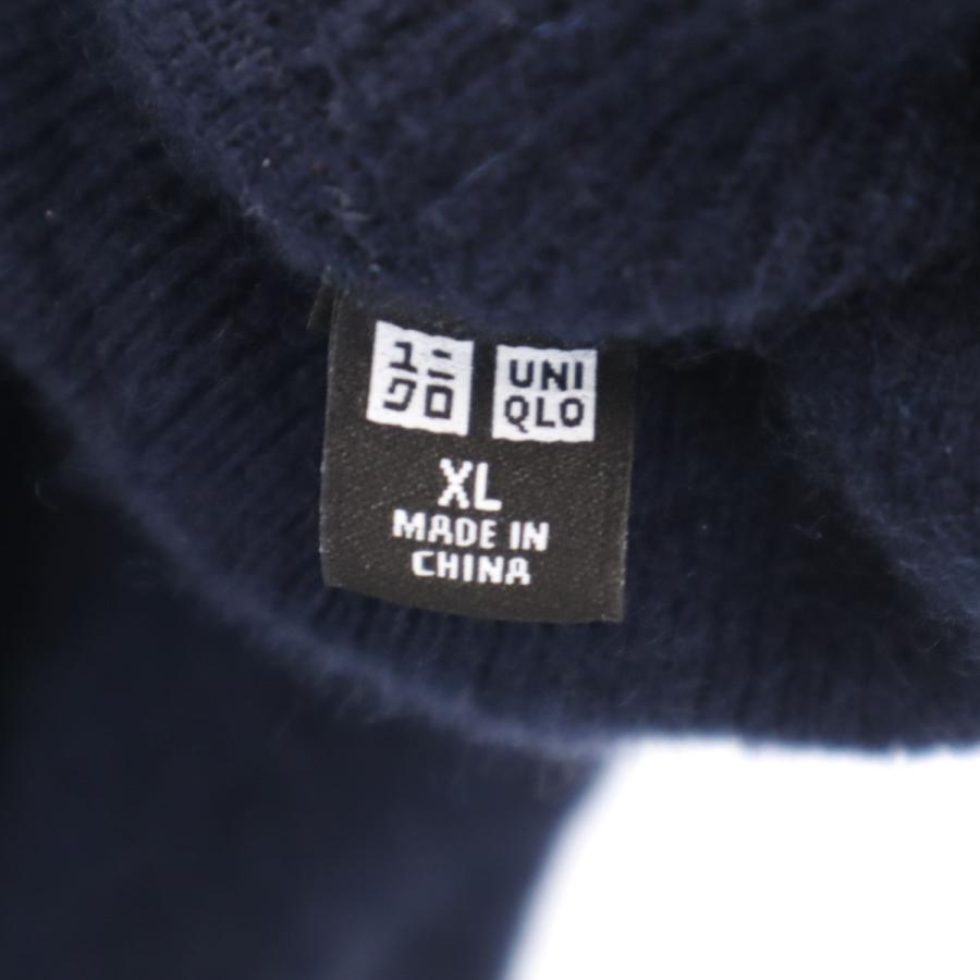 ユニクロ（UNIQLO） カシミヤ100％ 長袖 タートルネック セーター XL