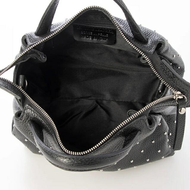 MARLON FIRENZE マーロンフィレンツェ レザーハンドバッグ スタッズ