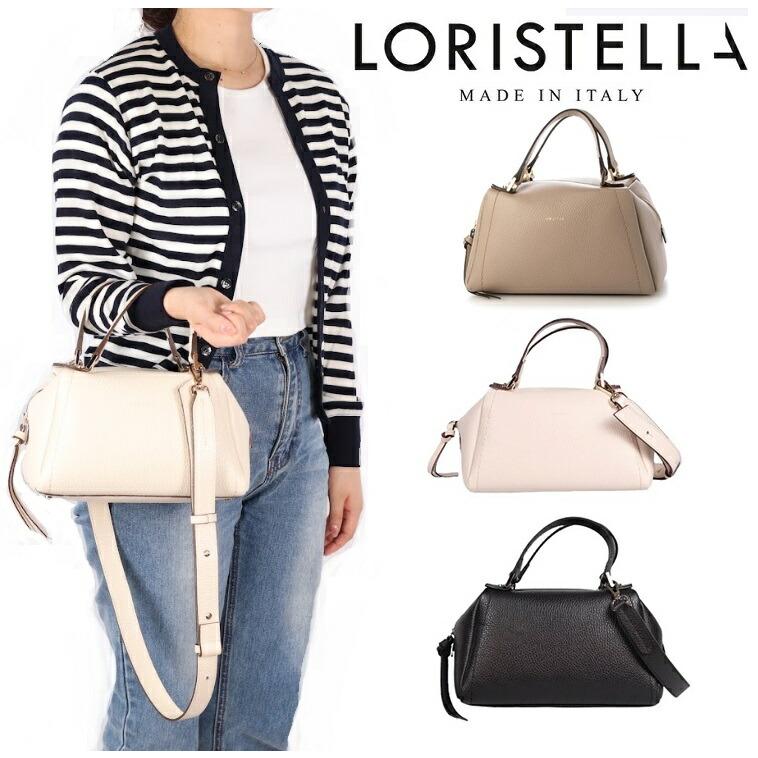 ロリステッラ loristella バッグ レザー ボストンバッグ ショルダー