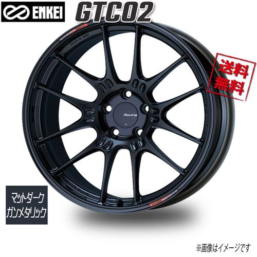 ENKEI（エンケイ） GTC02 マットブラック 17インチ 5H100 9J+43 1本 75