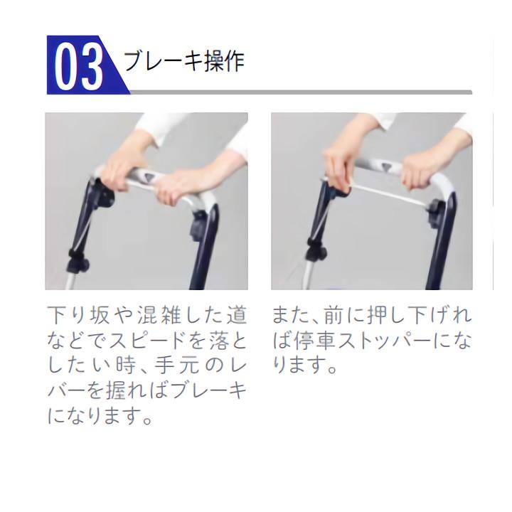 Uber（ユーバ） ショッピングバッグ付 アルミワイヤーカート ユーバ