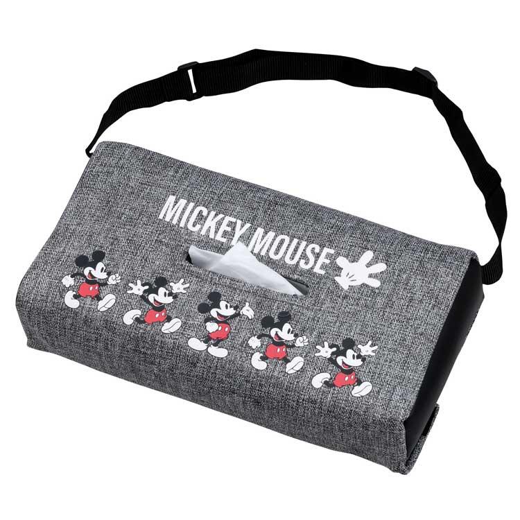 ミッキー ティッシュカバー GY 181799 ミッキーファブリック カー用品