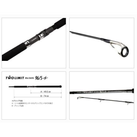 JUMPRIZE（ジャンプライズ） ソルトルアーロッド ツーリミットブルー