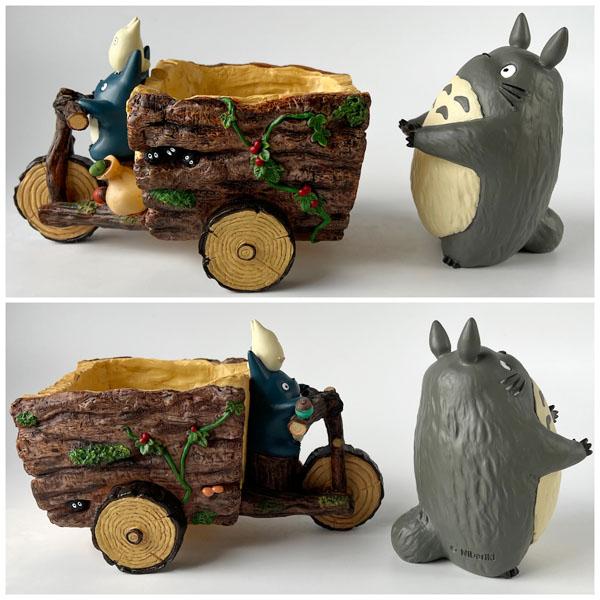 スタジオジブリ となりのトトロ プランターカバー トトロと森の三輪車