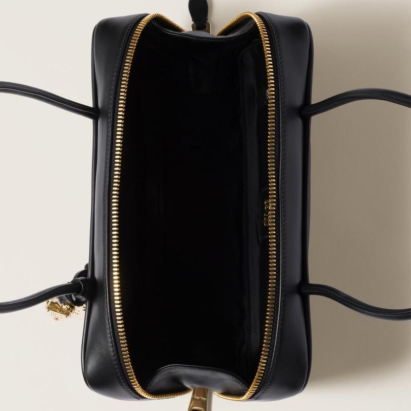 miu miu（ミュウミュウ） ボー レザー バッグ5BB173_2CRW_F0002_V_OTM