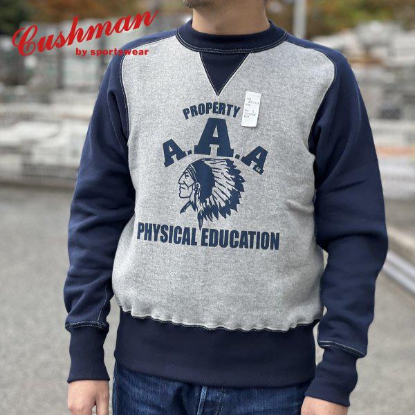 クッシュマン フリーダムトゥトーンスエット サイズ XL CUSHMAN