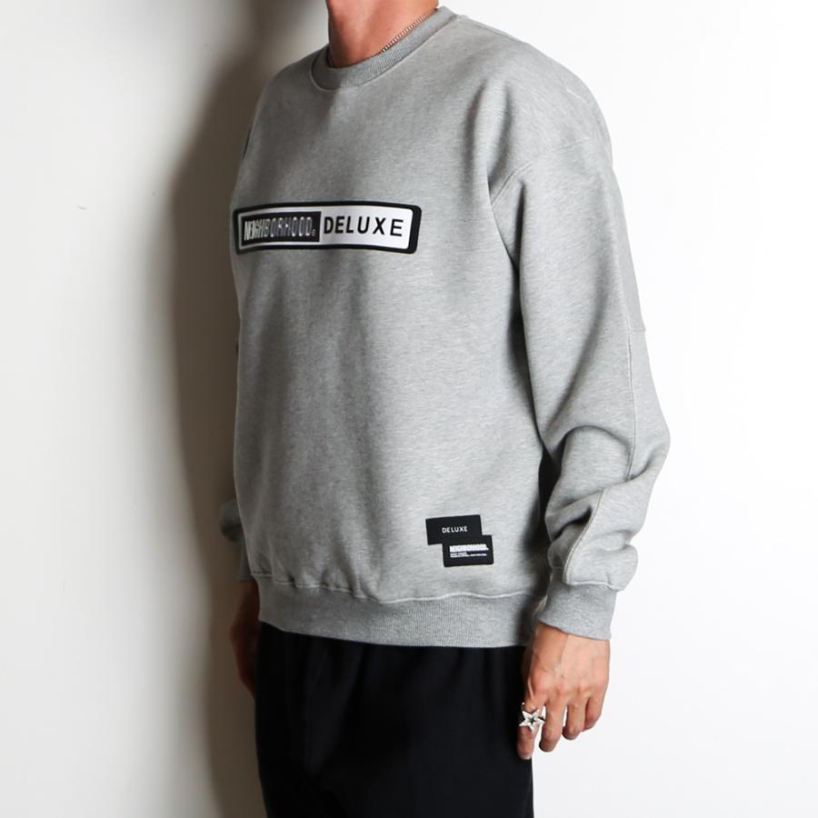 DELUXE/デラックス】NEIGHBORHOOD × DELUXE CREW - GRAY / 23ADNH2005