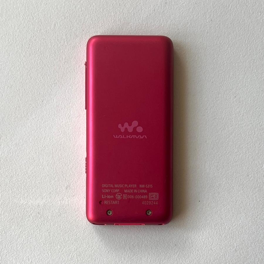WALKMAN SONY Walkman（ソニーウォークマン）Sシリーズ、NW-S315（16GB