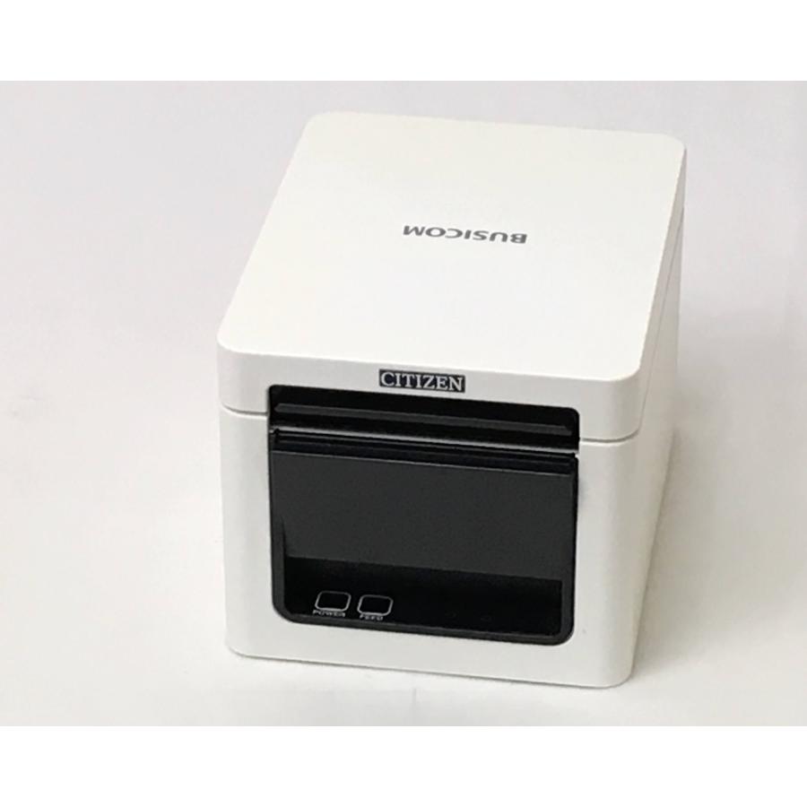 中古）CITIZEN レシートプリンタ CT-S253(USB・LAN/80mm)ホワイト