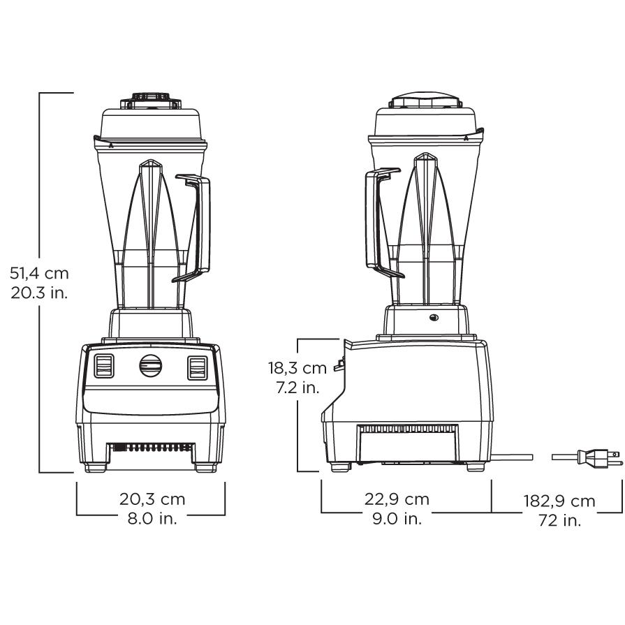 10087-ABCB バイタミックス バイタプレップ3 ブレンダー ミキサー