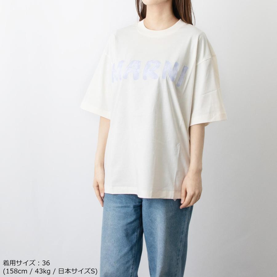 MARNI（マルニ） 半袖Tシャツ LOGO ORGANIC COTTON JERSEY T-SHIRT