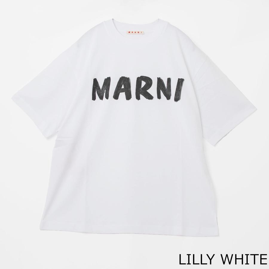 MARNI（マルニ） 半袖Tシャツ LOGO ORGANIC COTTON JERSEY T-SHIRT