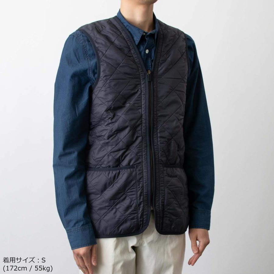 Barbour（バブアー） キルティングベスト POLARQUILT WAISTCOAT/ZIP-IN