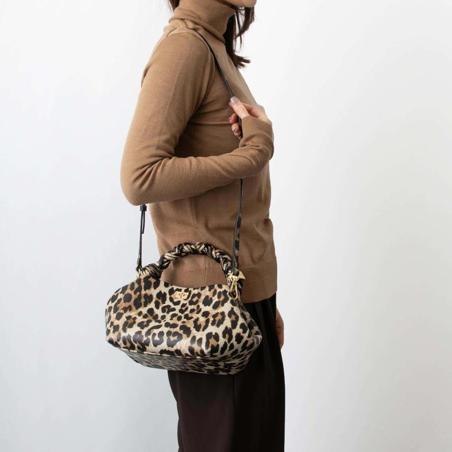 GANNI（ガニー） バッグ 2WAYハンド/ショルダーバッグ レオパード