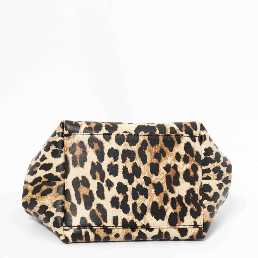 GANNI（ガニー） バッグ 2WAYハンド/ショルダーバッグ レオパード