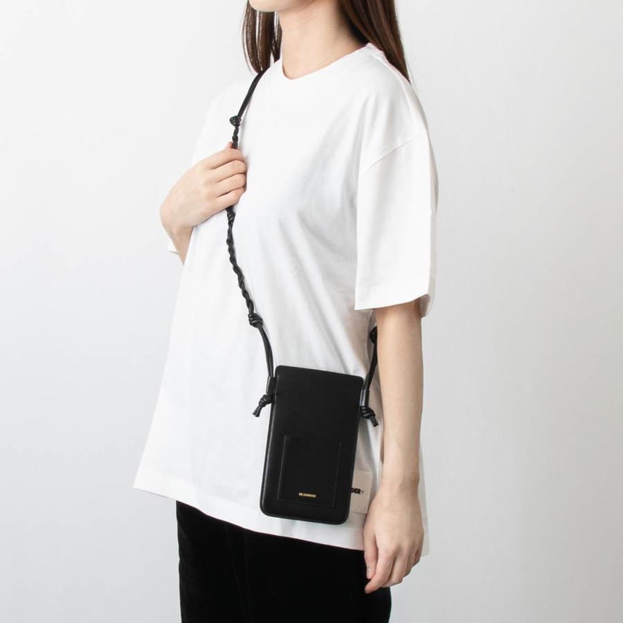 JIL SANDER（ジルサンダー） フォンケース スマホショルダー ブラック