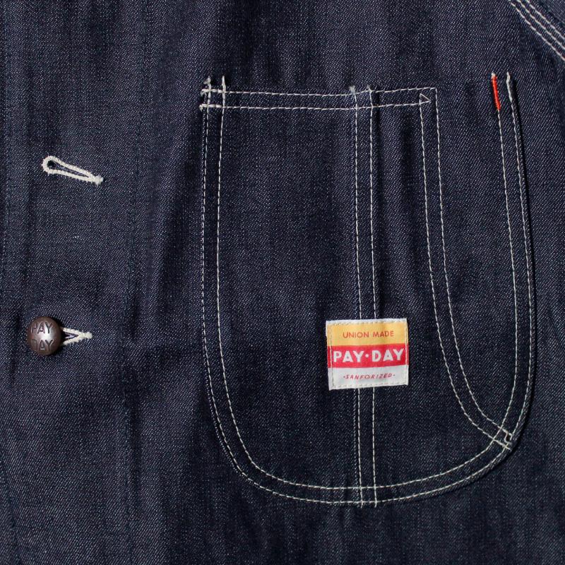 PAYDAY（ペイデイ） デニムカバーオール 50年代モデル 復刻 インディゴ