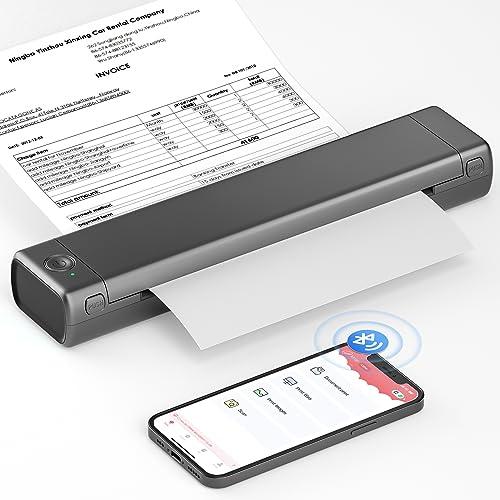 Itari M08F-A4 モバイルプリンター A4 ミニプリンター携帯プリンター