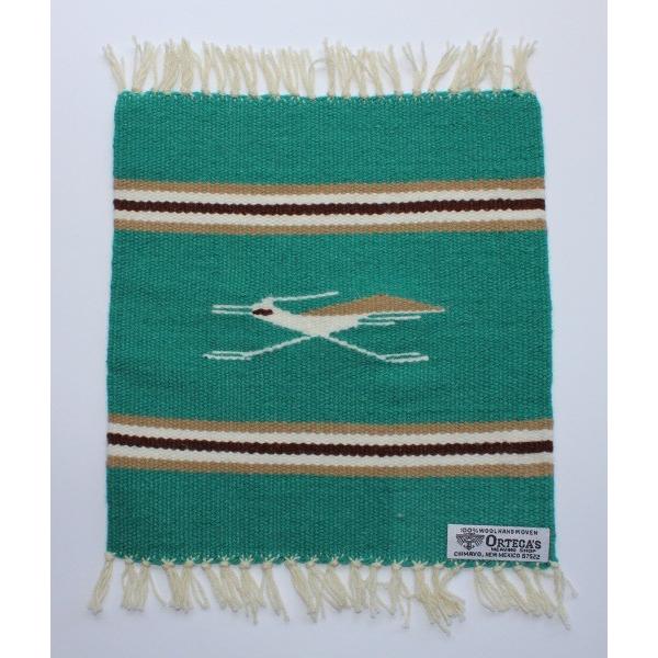 ORTEGA'S（オルテガ） チマヨ ブランケット ピーコックグリーン