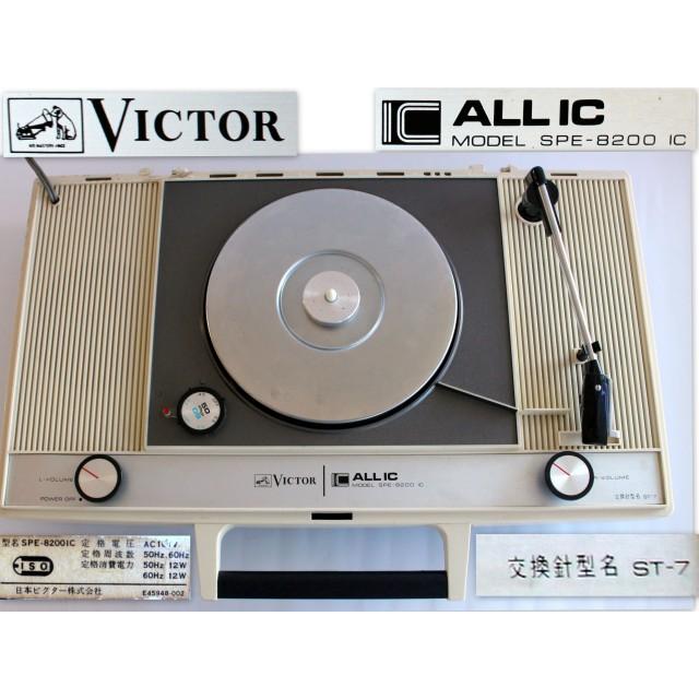 Victor（ビクター） 473/中古・蓋が壊れている・針が曲がっている