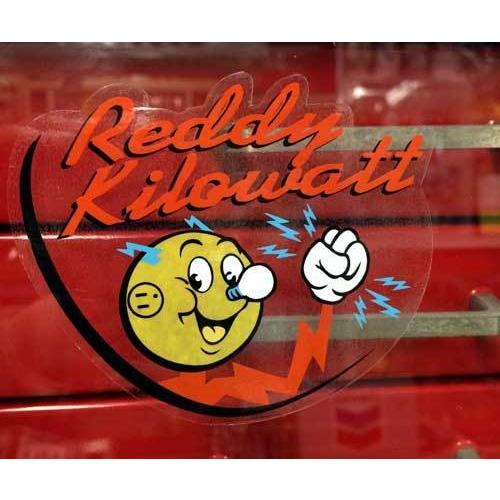 レディキロワット クリアステッカー アメリカ アドバタイジング