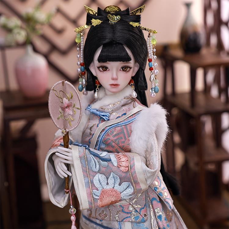 BJD SD DD 1/4 球体関節人形 本 体 デリア ガールドール 中国のゲゲ風