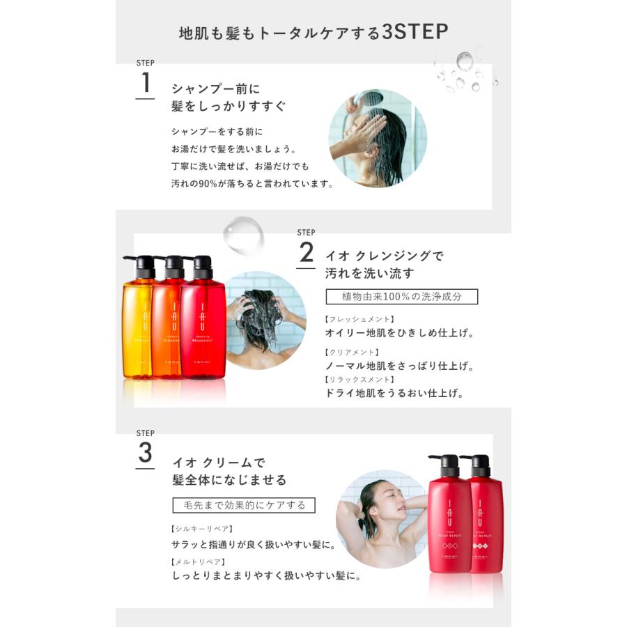 IAU（ルベル） イオ ルベル シャンプー トリートメント セット 2500ml