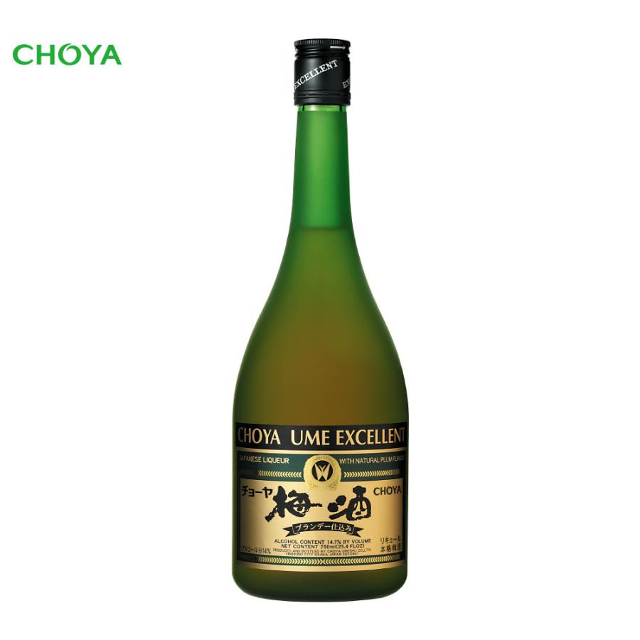 チョーヤ梅酒 チョーヤ ブランデ−仕込み 本格梅酒 エクセレント 750ml