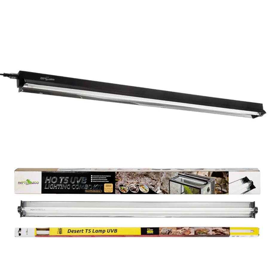 三晃商会 REPTIZOO T5 UVB10．0 灯 39W＆カバー