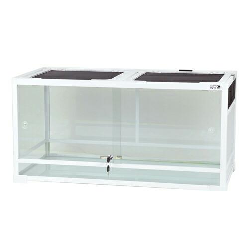 三晃商会 爬虫類ケージ パンテオン ホワイト WH9045 爬虫類