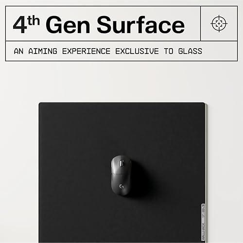 WALLHACK ガラスマウスパッド SP-004 ゲーミングマウスパッド 430 mm x