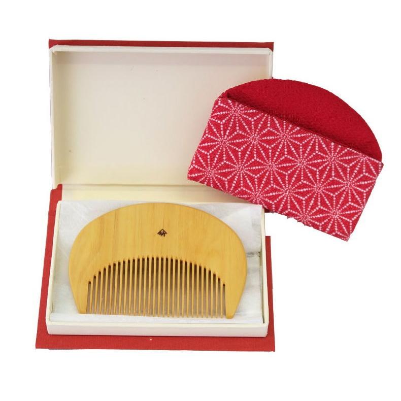 ギフトラッピング対応 薩摩つげ 櫛 薩摩黄楊 つげ櫛 日本製 京都 十三