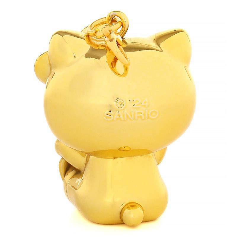 ハローキティ 金ピカ根付 ストラップ 金運 干支縁起 サンリオ sanrio