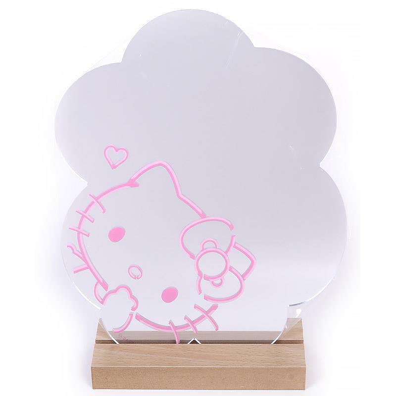 ハローキティ インテリアミラー 卓上ミラー 鏡 スタンドミラー