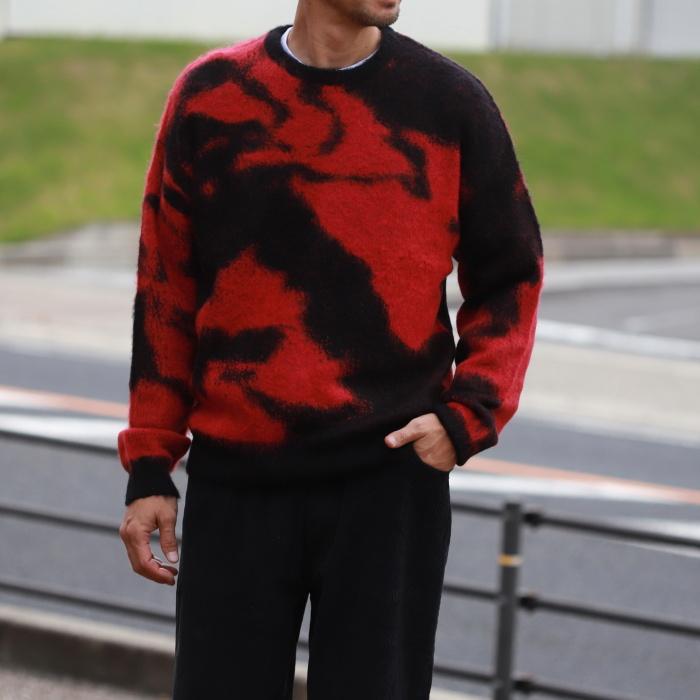 ROTTWEILER（ロットワイラー） ニット モヘア セーター R9 PAINTED