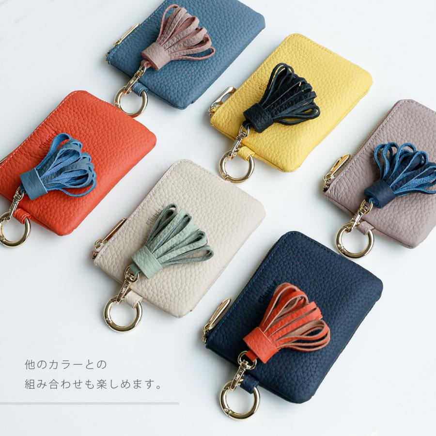 Charis Poche（カリスポシェ） キーホルダー おしゃれ 革 レディース