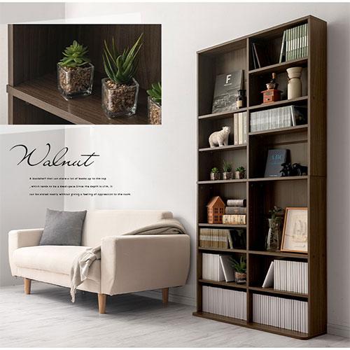 ぼん家具 【完成品】 カラーボックス 収納棚 本棚 大容量 薄型