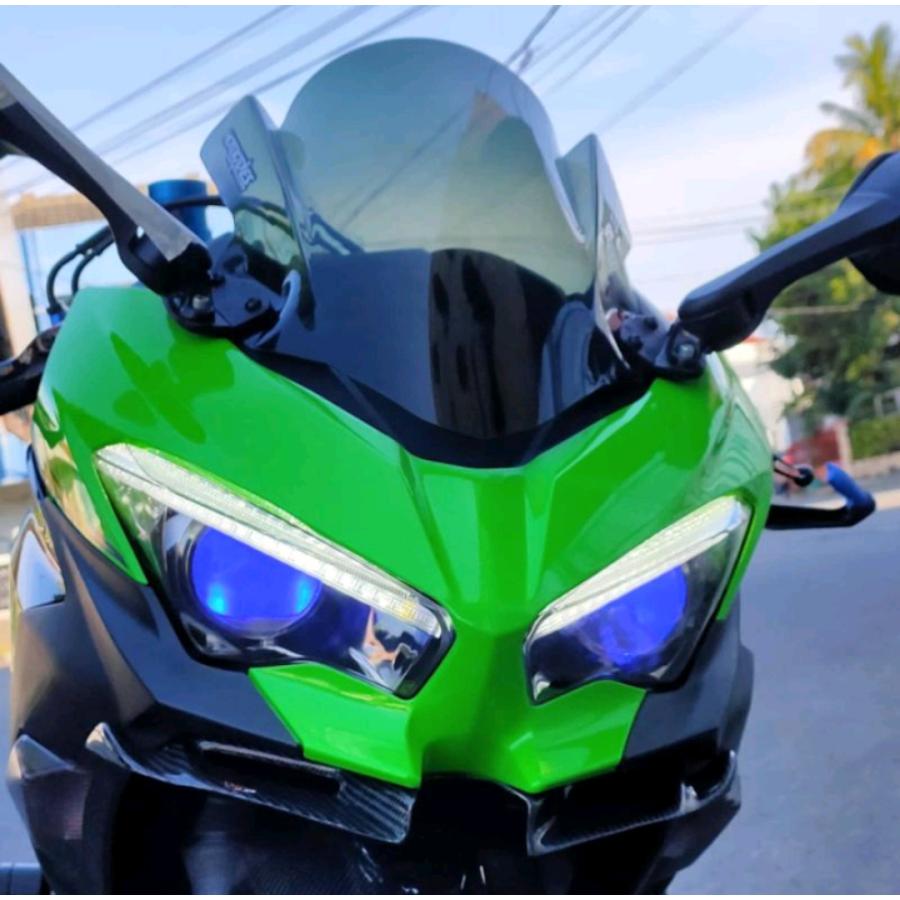 KAWASAKI ZX25R NINJA プロジェクター ヘッドライト デーモンアイ