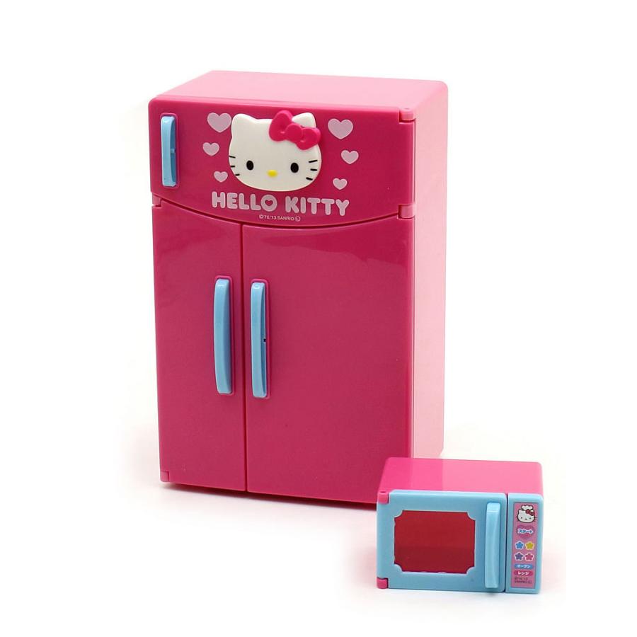 ハローキティ キティ 冷蔵庫 わたしのれいぞうこ 電子レンジ おもちゃ