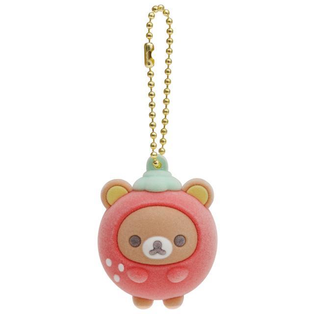 リラックマ コリラックマのいちごないちにちテーマ キーホルダー
