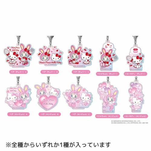 ハローキティ メゾピアノxハローキティ オーロラアクリルキーホルダー